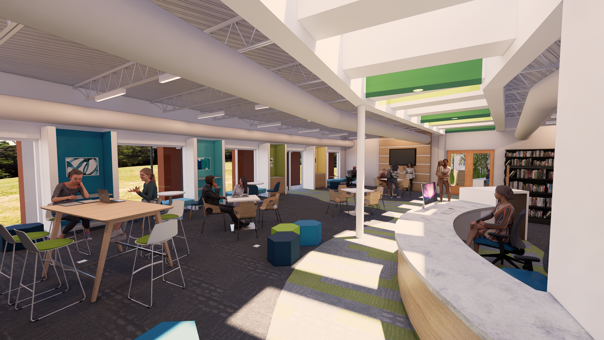 Renovations to Levine-Sklut Judaic Library Begin